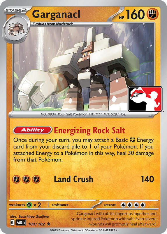 Garganacl 104/182 from Prize Pack Series Cards