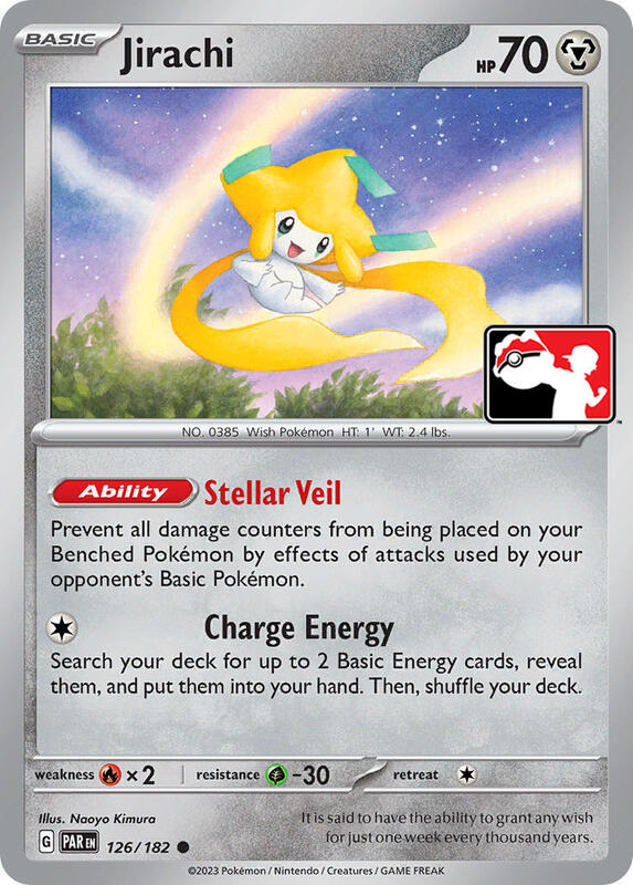 Jirachi 126/182 from Prize Pack Series Cards