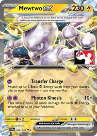 Mewtwo ex (Prize Pack Series Cards)