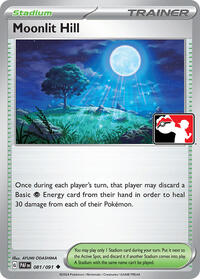 Moonlit Hill #081/091 from Prize Pack Series Cards Pokemon card image