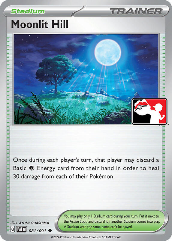 Moonlit Hill 081/091 from Prize Pack Series Cards