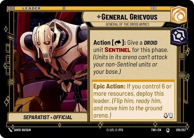 General Grievous - General of the Droid Armies