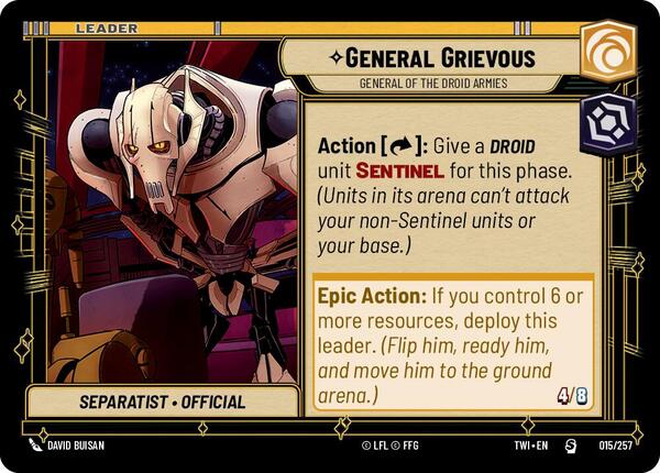 General Grievous - General of the Droid Armies - Twilight of