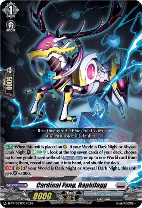 Cardinal Fang, Raphilogg - D Promo Cards - Cardfight Vanguard