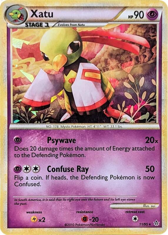 Xatu - 11/95 (Cracked Ice Holo) 11/95 from Blister Exclusives