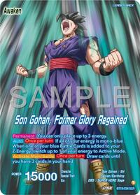 Son Gohan // Son Gohan, Former Glory Regained card art