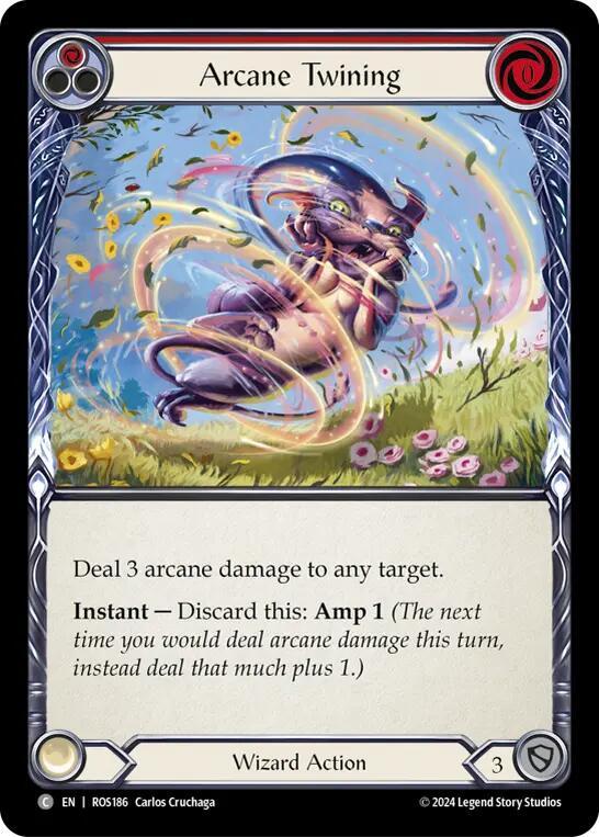 Arcane Twining (Red) - Rosetta - Flesh and Blood TCG - TCGplayer.com