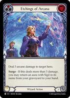 その他 Flesh and Blood will of arcana RF Etchings of Arcana (Red) - Rosetta - Flesh and Blood TCG