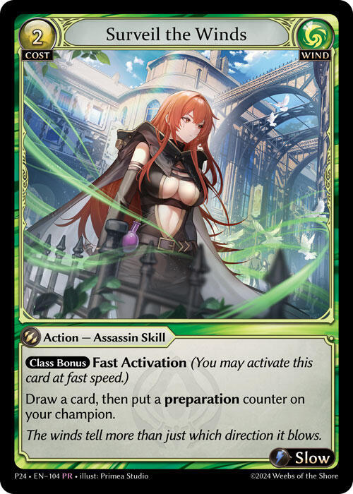 Surveil the Winds - Promotional Cards - Grand Archive TCG