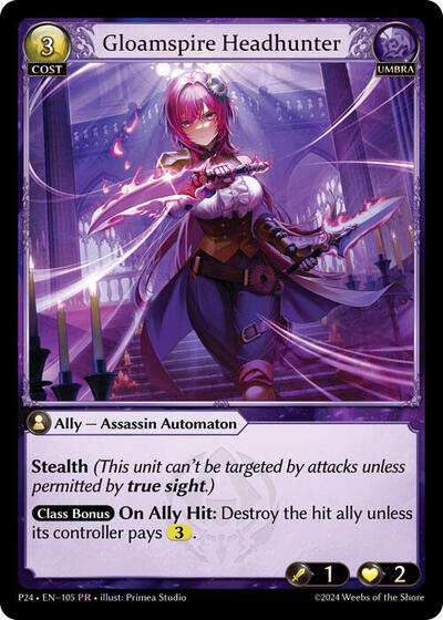 Gloamspire Headhunter card