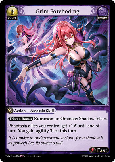 Grim Foreboding card