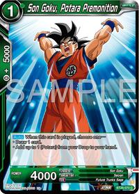 Son Goku, Potara Premonition card art
