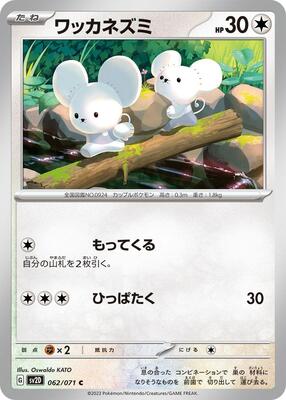 2023 Japanese Clay Burst Tandemaus #62 card