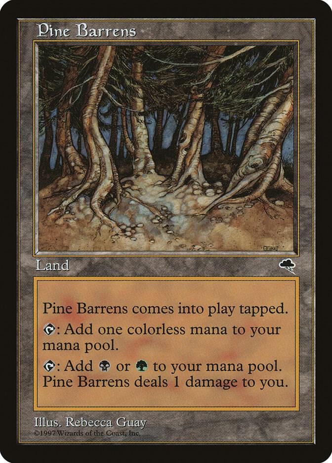 Pine Barrens 321 card