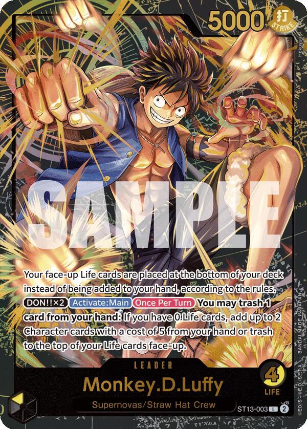 Monkey.D.Luffy (Premium Card Collection -Leader Collection