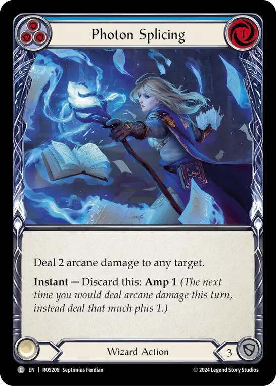 Photon Splicing (Blue) - Rosetta - Flesh and Blood TCG - TCGplayer.com