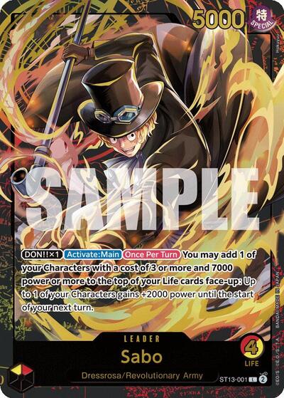 Sabo (Premium Card Collection -Leader Collection-) card