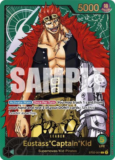 Eustass"Captain"Kid (Premium Card Collection -Leader Collection-) card