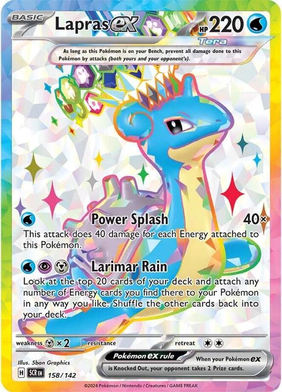 thumbnail image 2 of Pokemon TCG: Stellar Crown Singles - H/RH, EX, And More! (NM/M, Flat Shipping) 2 of 6