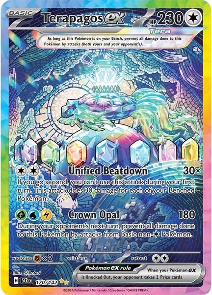 Terapagos ex - Stellar Crown - pokemon