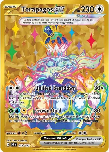 Terapagos ex - Stellar Crown - pokemon