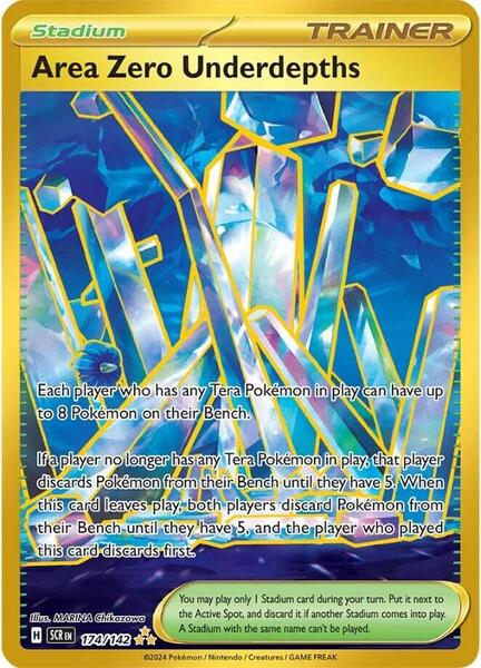 Area Zero Underdepths - Stellar Crown - pokemon