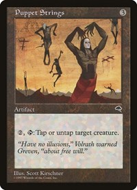Puppet Strings - Tempest - Magic: The Gathering card