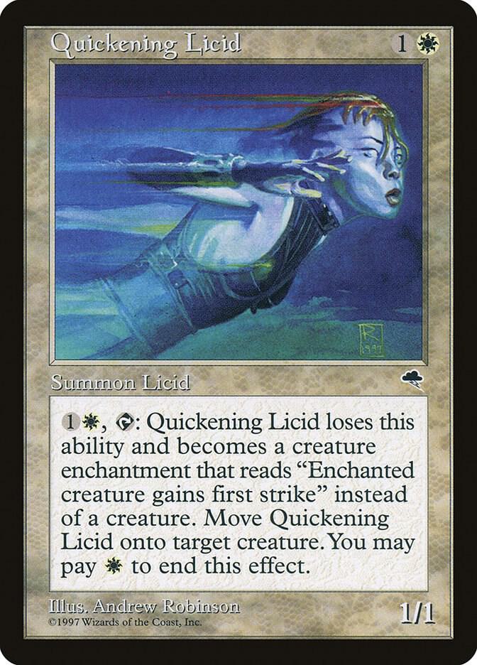 Quickening Licid 36 card