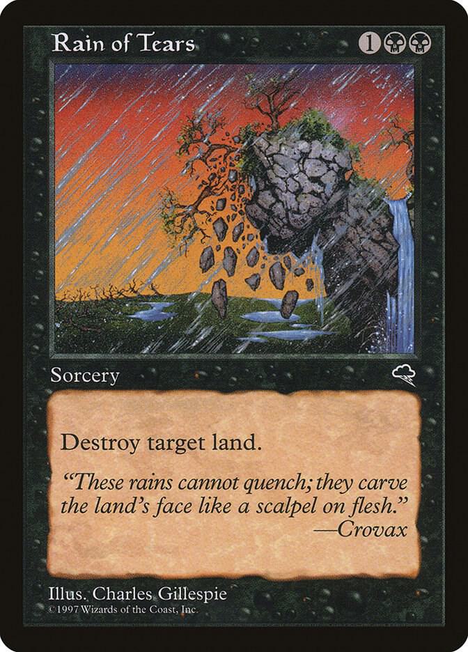 Rain of Tears - Tempest - Magic: The Gathering - TCGplayer.com
