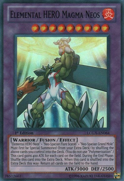 Elemental HERO Magma Neos
