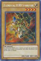 Elemental HERO Sparkman (Alternate Art) - Legendary Collection 2
