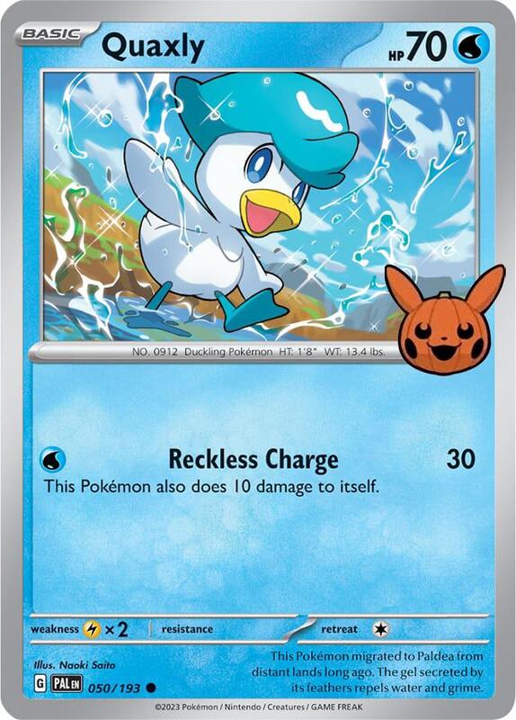 Quaxly 050/193 from Trick or Trade BOOster Bundle 2024