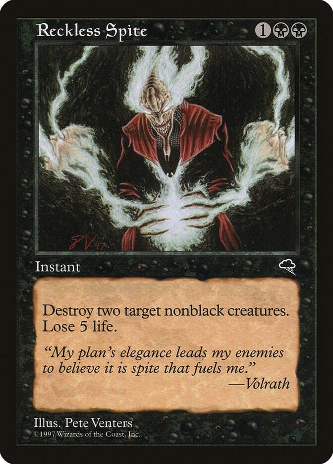 Reckless Spite 152 card