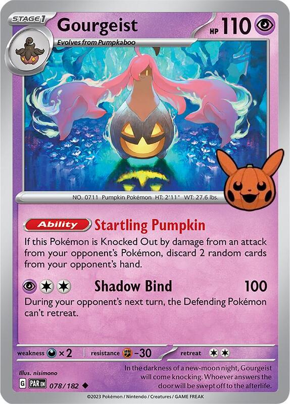 Gourgeist 078/182 from Trick or Trade BOOster Bundle 2024