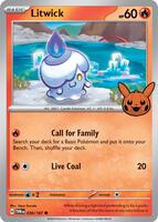 Litwick #36 from Pokemon Trick or Trade 2024 set