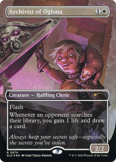 Archivist of Oghma Rainbow Foil