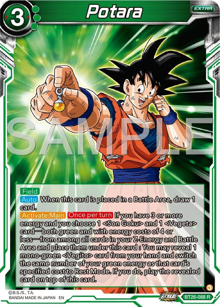 Potara - Ultimate Advent - Dragon Ball Super: Masters