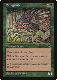 Scragnoth - Tempest - Magic: The Gathering card