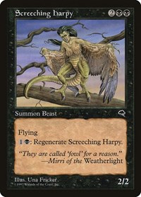 Screeching Harpy - Tempest - Magic: The Gathering card