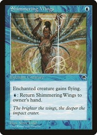 Shimmering Wings - Tempest - Magic: The Gathering card