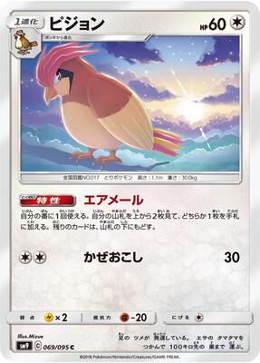 2018 Pidgeotto #69
