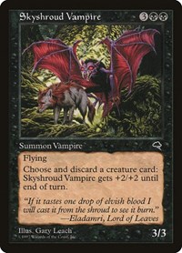 Skyshroud Vampire - Tempest - Magic: The Gathering card