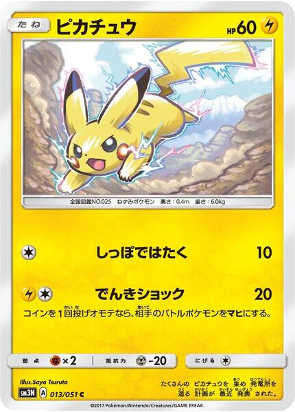Pikachu (Japanese) #013/51