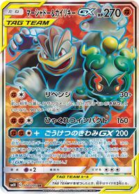 Marshadow & Machamp GX #100/095 from SM10: Double Blaze Pokemon card image