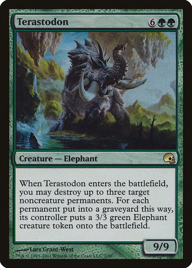 Terastodon - Premium Deck Series: Graveborn - Magic: The Gathering