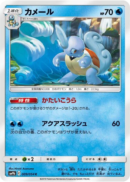 wartortle (Japanese) #009/48