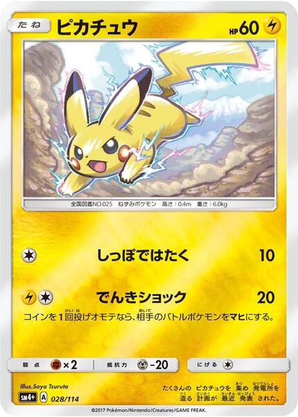 Pikachu (Japanese) #028/114