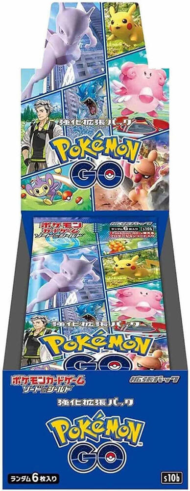 Pokemon Card Japanese Booster Pack Lot – 10 Packs + 2 Promos (Sword & Shield, Pokemon Go)