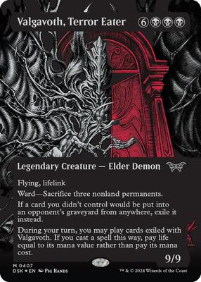 Valgavoth, Terror Eater (Showcase) (Textured Foil)