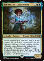MTG レギオン1種 トーメント2種 バインダー アルバム　纏め売り Zimone, All-Questioning - Duskmourn: House of Horror - Magic: The